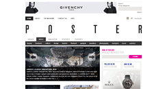 Desktop Screenshot of postermagazine.com